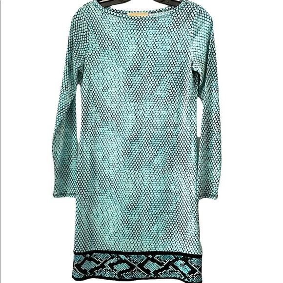 MICHAEL Michael Kors Dresses & Skirts - Michael Kors snakeskin border shift dress size XS